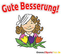 Grußkarten Gute Besserung an Freunde verschicken