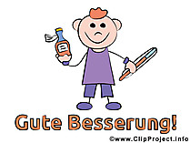 Gute Besserung Genesungswünsche