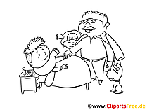 Medizin Ausmalbilder
