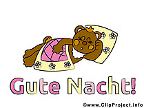 Bärenschlaf Clipart