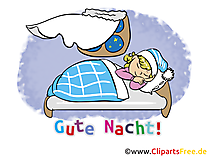 Elektronische Grußkarte Gute Nacht gratis Elektronische Grußkarte Gute Nacht gratis