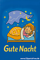 Gute Nacht Bild