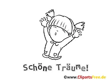 Gute Nacht Bilder zum Ausmalen