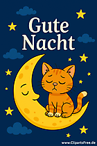 Gute Nacht Illustration