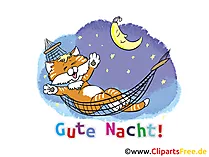 Gute Nacht Wünsche für Freunde