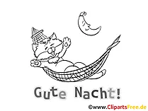 Gutenacht Grüße zum Herunterladen und Ausdrucken