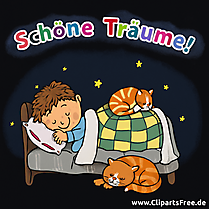 Schöne Träume Bild - Gute Nacht Wünsche Bilder