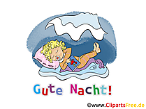 Träum schön Karte, GB Bild, Cartoon, Grafik gratis Träum schön Karte, GB Bild, Cartoon, Grafik gratis