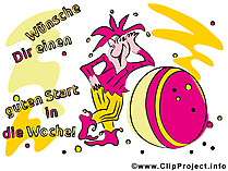 Lustige GB Bilder - Gute Woche Wünsche