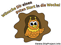 Schöne Woche wünschen mit Bildern