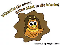 Schöne Woche wünschen mit Bildern