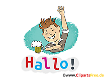 Grussbilder kostenlos - Hallo Bilder