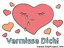 Herz weint Bild