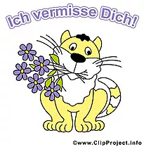 Ich vermisse Dich Bild