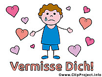 Junge weint Clipart