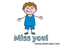 Miss you Clipart