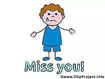 Miss you Clipart