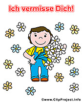 Vermisse Dich Cliparts