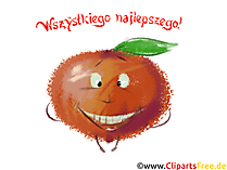 Alles Gute auf Polnisch Illustration, PNG-Clipart