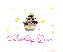 Bild für Mädchengeburtstag Birthday Queen