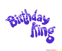 Birthday King Clipart umsonst