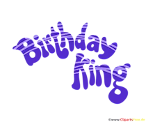 Birthday King Clipart umsonst