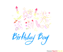 Feuerwerke Birthday Boy - Geburtstagsbilder