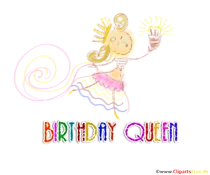 Free Clipart Birthday Queen