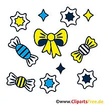 Bonbons Clipart Bild kostenlos
