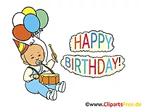 Cartoon Geburtstag