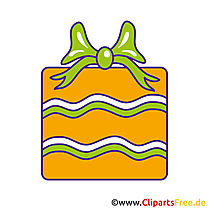 Clip Art Geschenk zum Geburtstag gratis