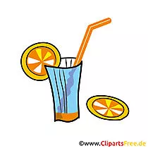 Cocktail Clipart zum Geburtstag gratis