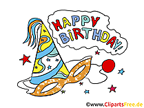 Geburtstagseinladung zum Ausdrucken