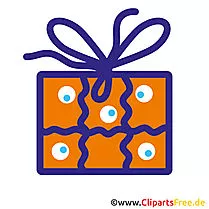 Geschenk zum Geburtstag Clipart free