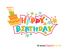 Happy Birthday Buchstaben kostenlos zum Drucken