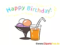 Happy Birthday Grusskarte