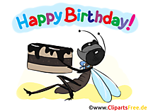 Happy Birthday Karten zum Ausdrucken