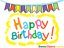 Happy Birthday Clipart