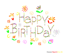 Grafik Happy Birthday kostenlos