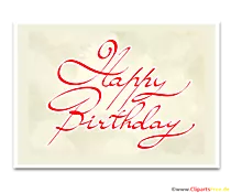 Happy Birthday Glückwunsch
