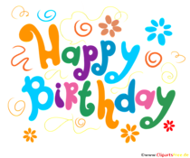 Happy Birthday Karte
