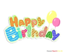 Clipart Happy Birthday