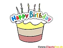 Happy Birthday zum Geburtstag Clipart
