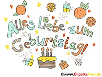 Alles Liebe zum Geburtstag kostenlos verschicken