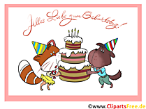 Glueckwunschkarte Kinder Geburtstag kostenlos