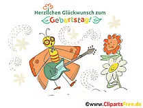 Kostenlose Geburtstagsbilder - Cliparts, Grüße, Gifs