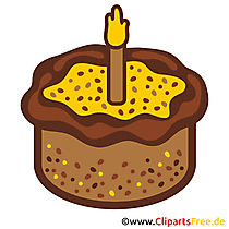 Kuchen Clipart-Bild kostenlos
