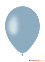 Hellblauer Luftballon PNG-Clipart mit transparentem Hintergrund