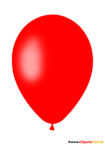 Roter Luftballon PNG-Clipart mit transparentem Hintergrund