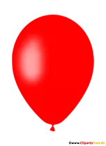 Roter Luftballon PNG-Clipart mit transparentem Hintergrund